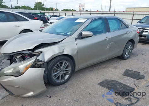 2015 Toyota Camry Se из США, поврежденный, VIN 4T1BF1FKXFU486190